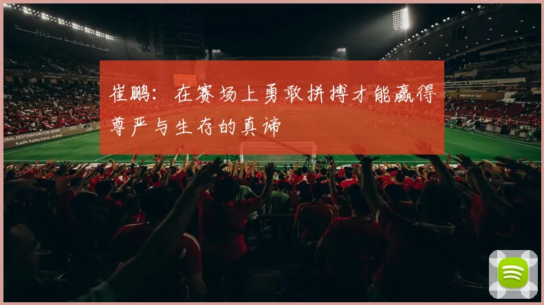 崔鹏：在赛场上勇敢拼搏才能赢得尊严与生存的真谛